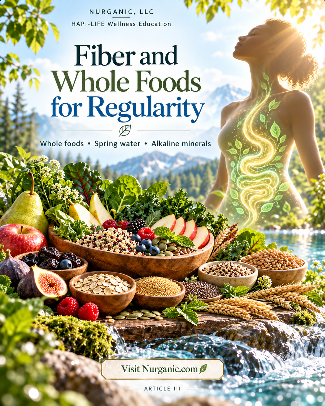 Fiber and Whole Foods for Natural Regularity