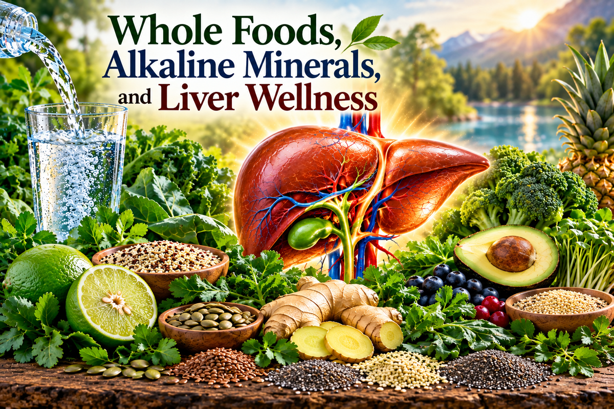 Whole Foods, Alkaline Minerals, and Liver Wellness