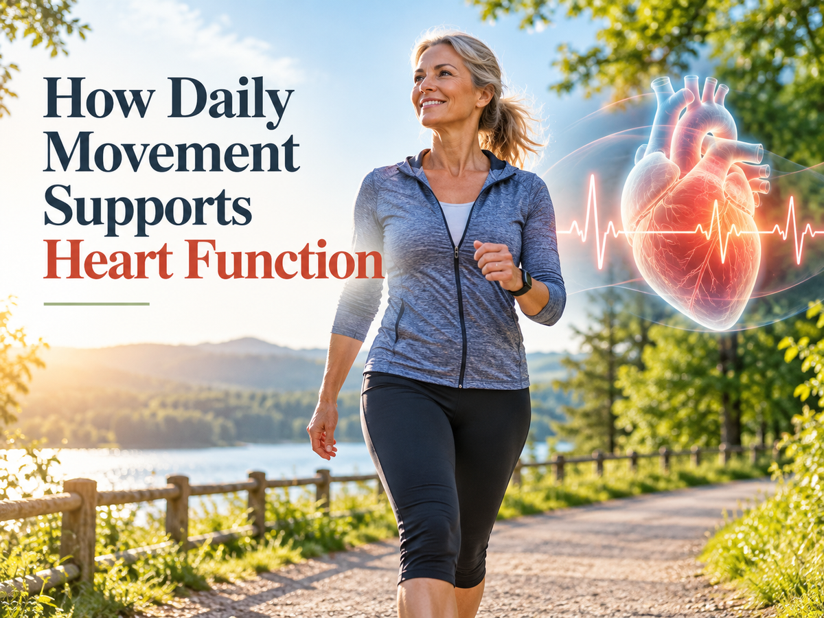 How Daily Movement Supports Heart Function