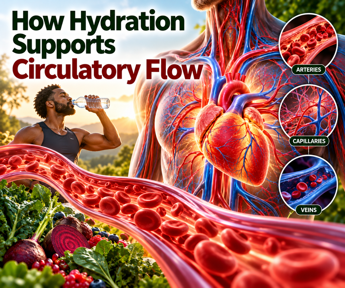 How Hydration Supports Circulatory Flow