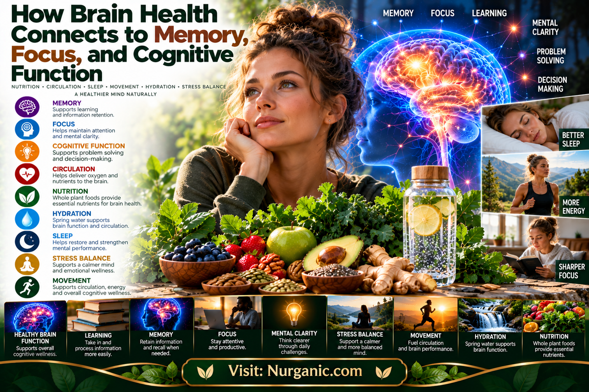 How Brain Health Connects to Memory, Focus, and Cognitive Function