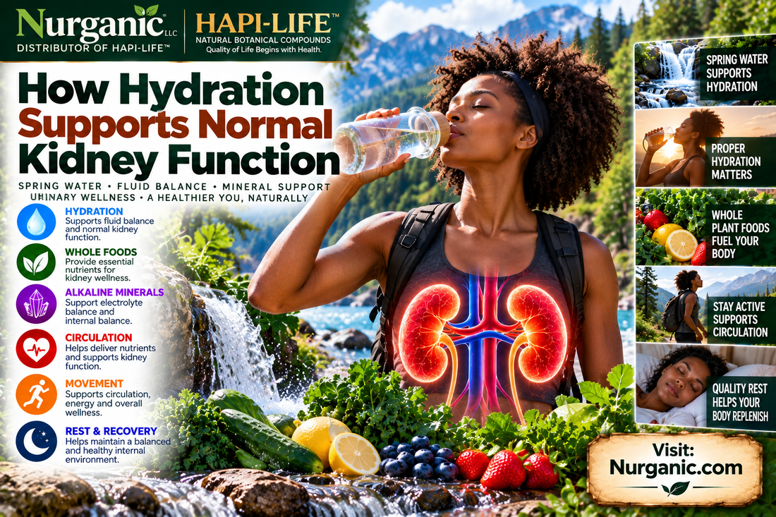 How Hydration Supports Normal Kidney Function