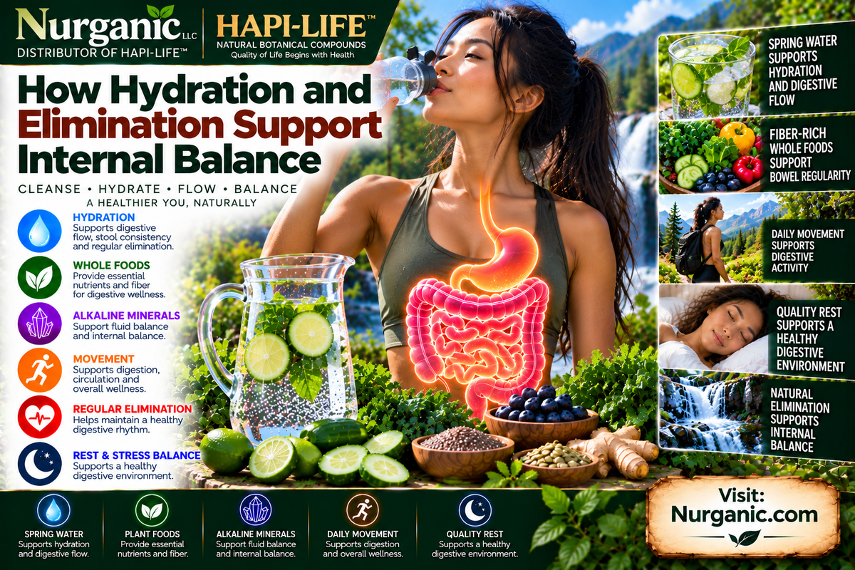 How Hydration and Elimination Support Internal Balance