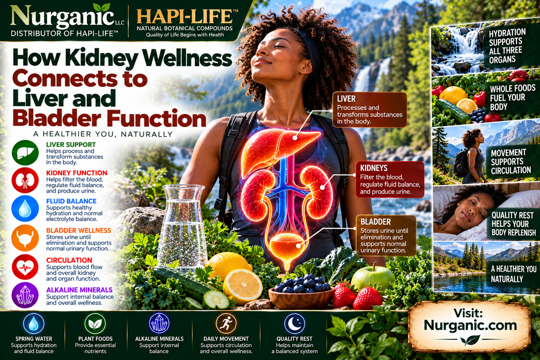 How Kidney Wellness Connects to Liver and Bladder Function