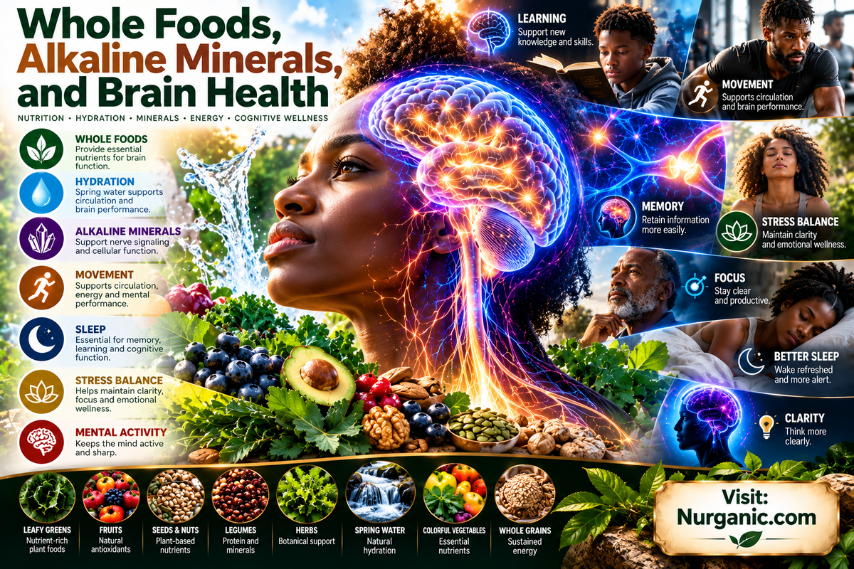 Whole Foods, Alkaline Minerals, and Brain Health