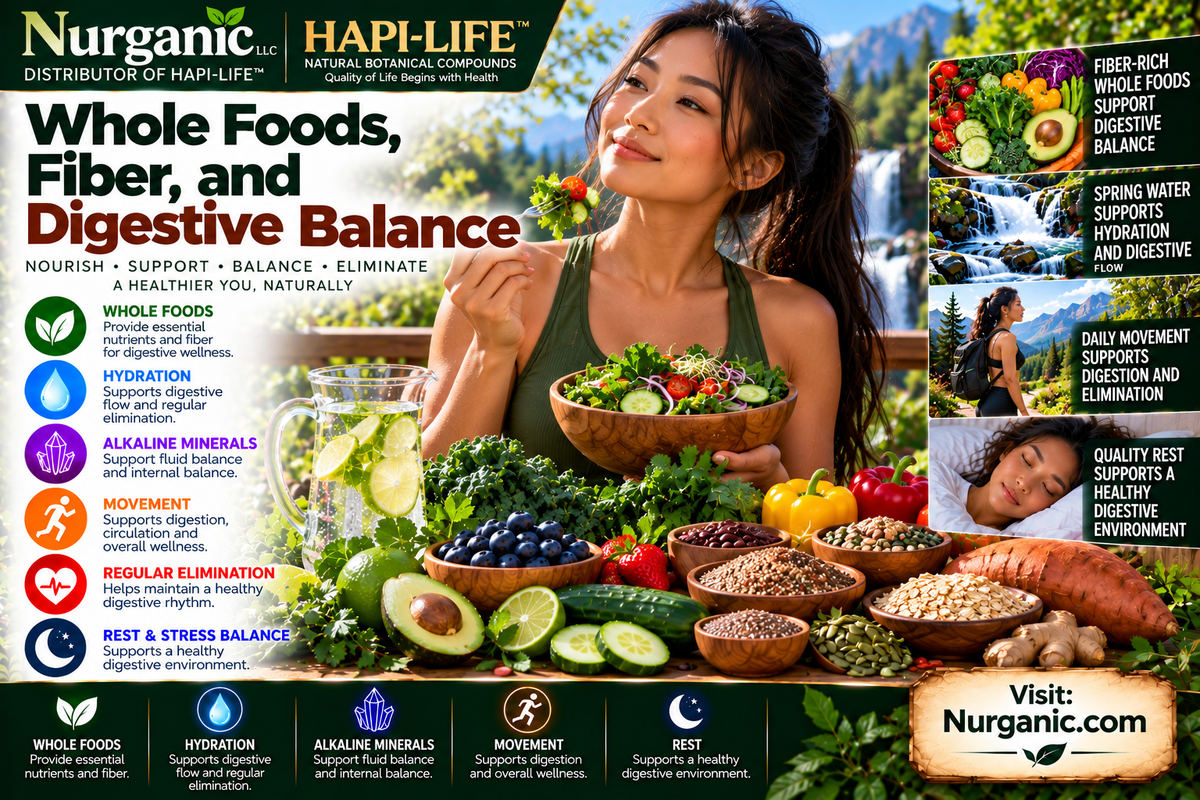 Whole Foods, Fiber, and Digestive Balance