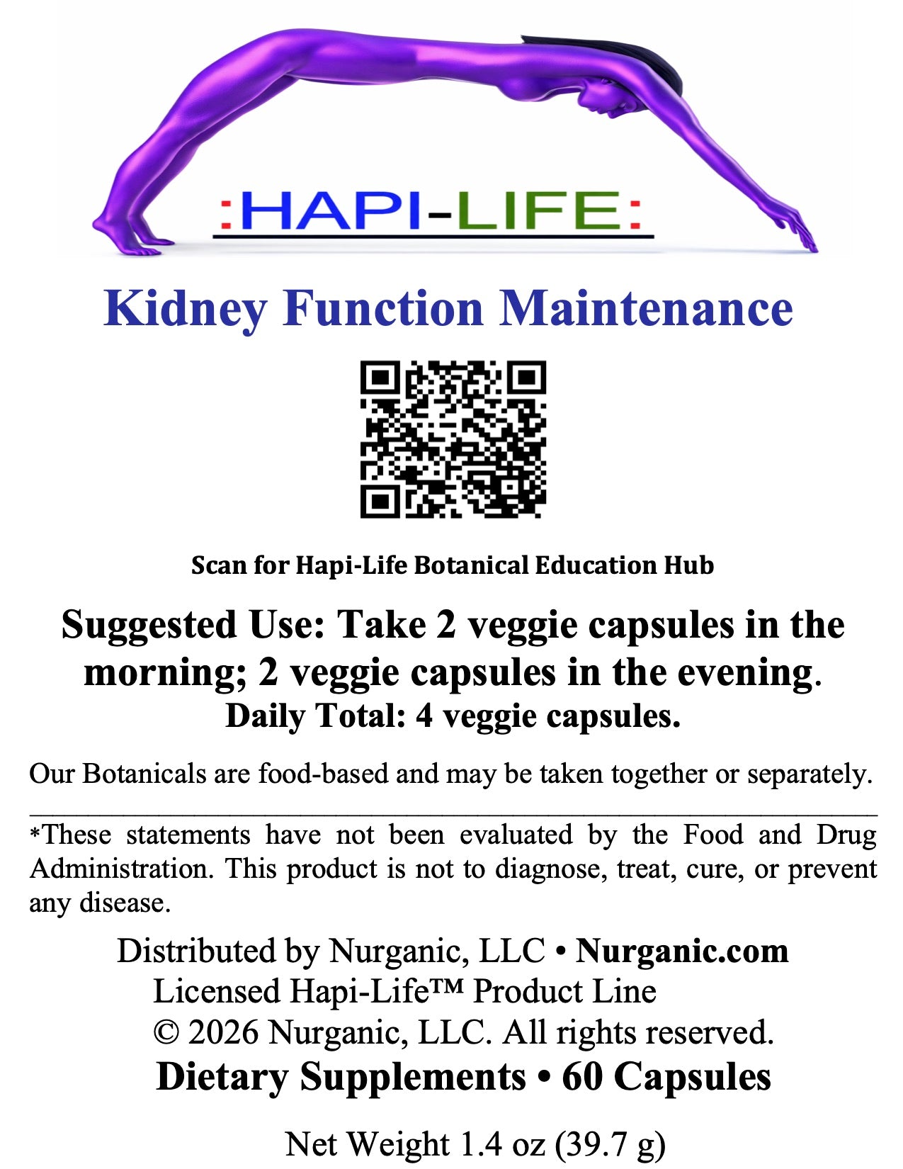 Kidney Function Maintenance