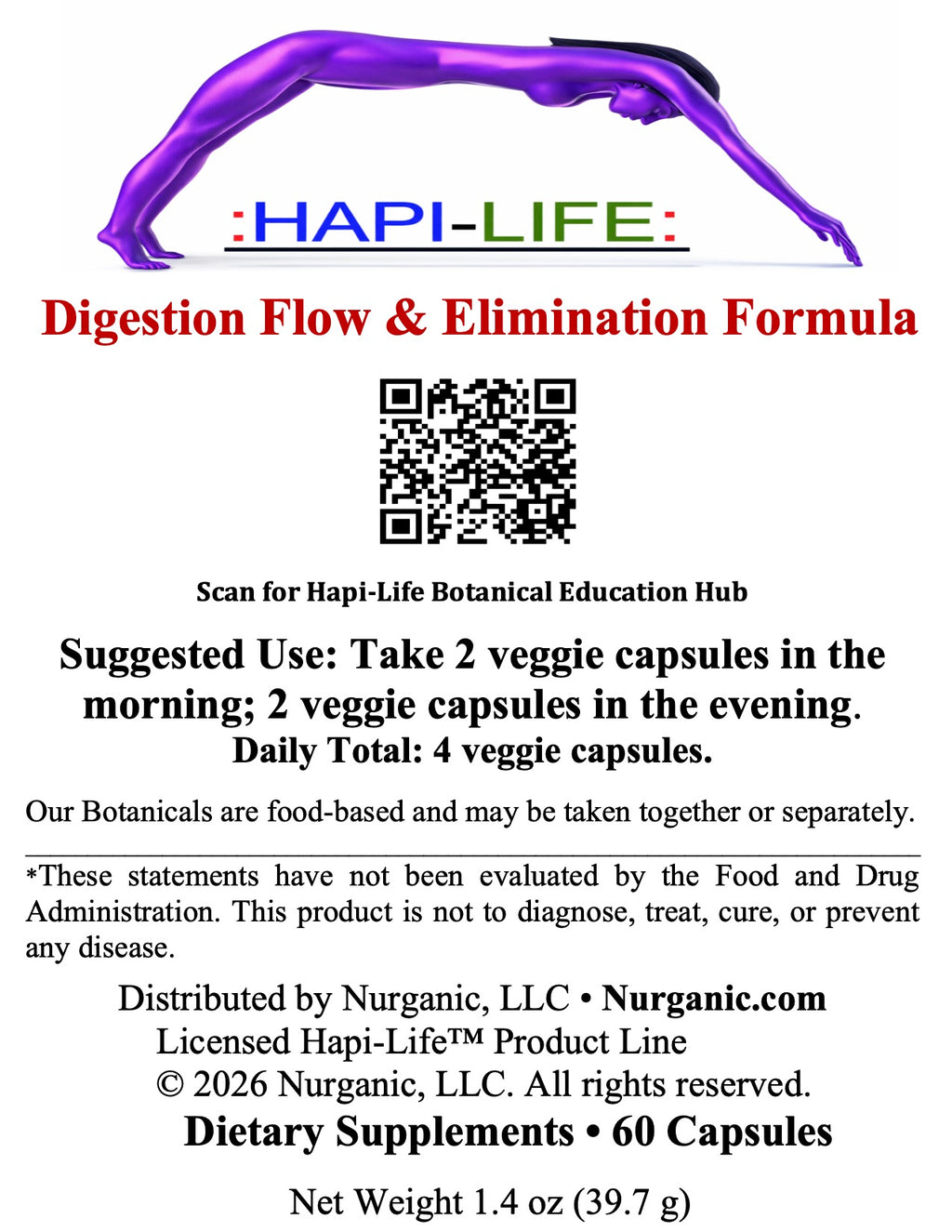 Digestive Flow & Elimination Formula